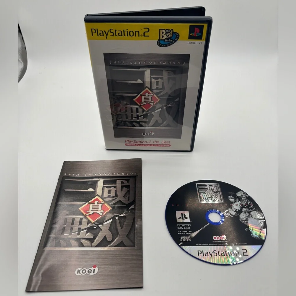 Sony PlayStation 2 Game - Shin Sangokumusou Black and White Edition